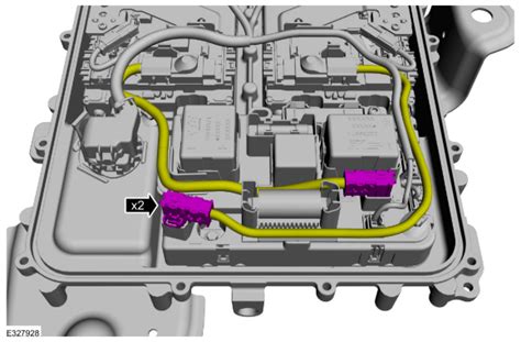 high voltage junction box with electrified cables|2022 f350 battery junction box.